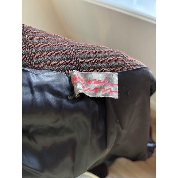 Hand Woven Deborah Cross Art To Wear Textured Mixed Media Jacket One Size - Picture 9 of 9